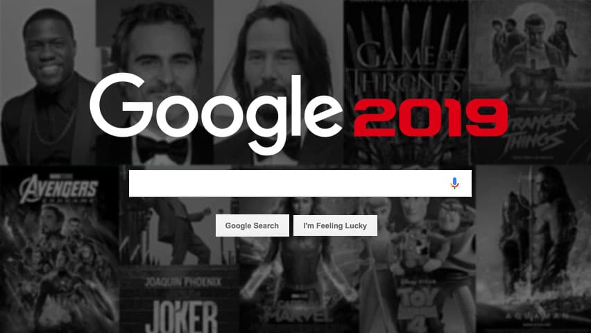 برترین جستجو های گوگل در سال 2019