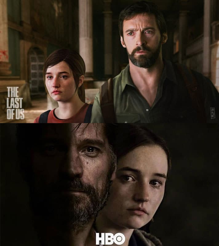 the last of us hbo FANMADE actores