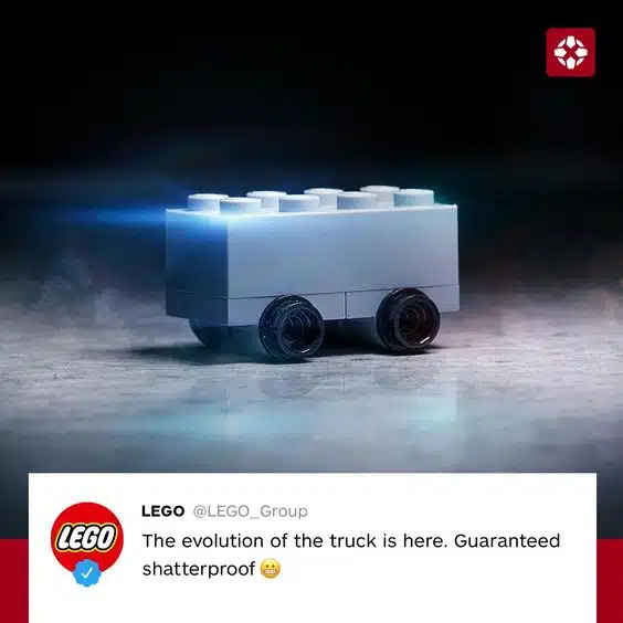Lego Car inspired by Cybertruck